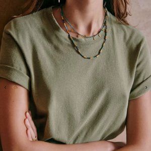 Sezane Martha T-Shirt Khaki